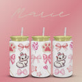 16oz Marie Inspired Glass Cup