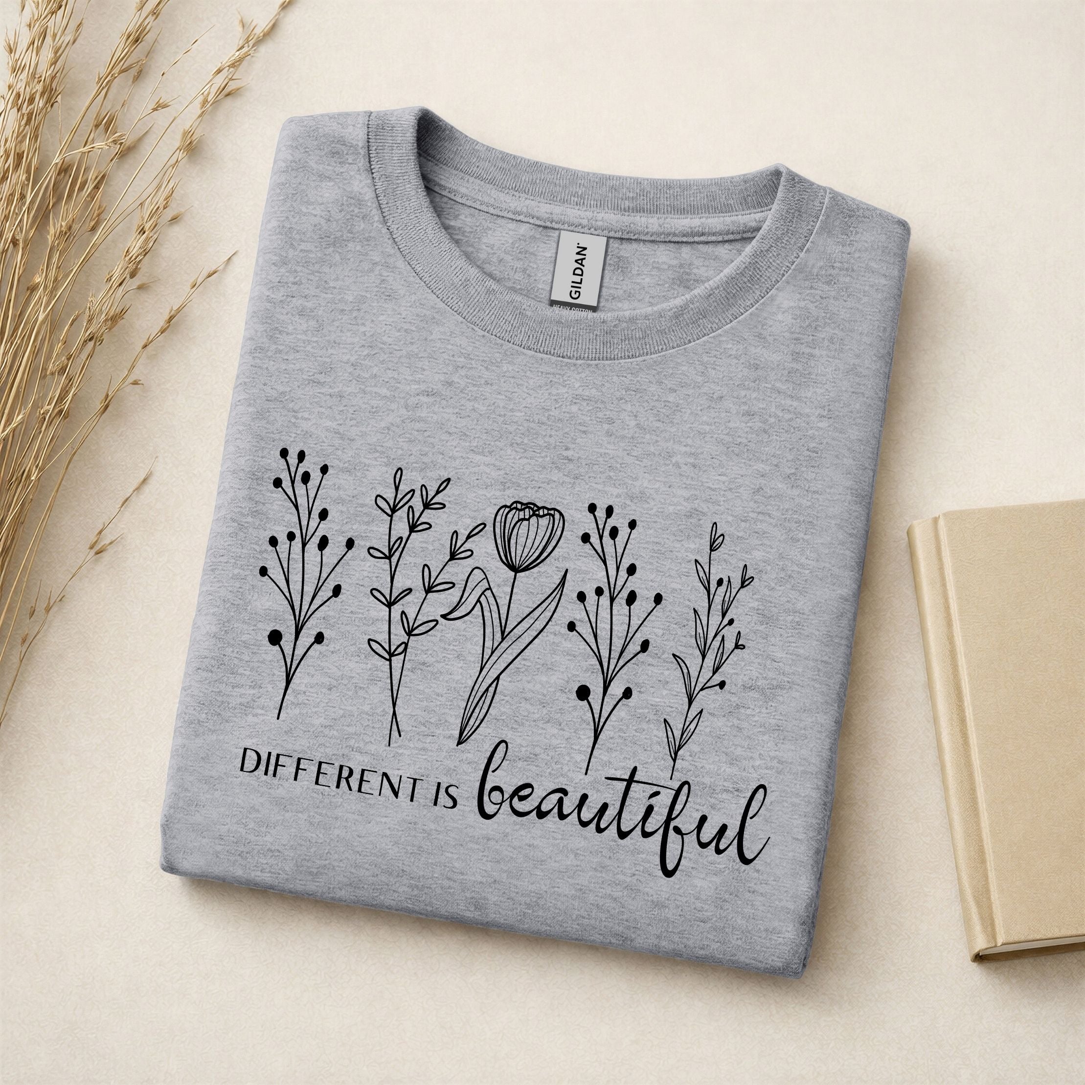 Different Is Beautiful - T-Shirt - Crewneck - Hoodie